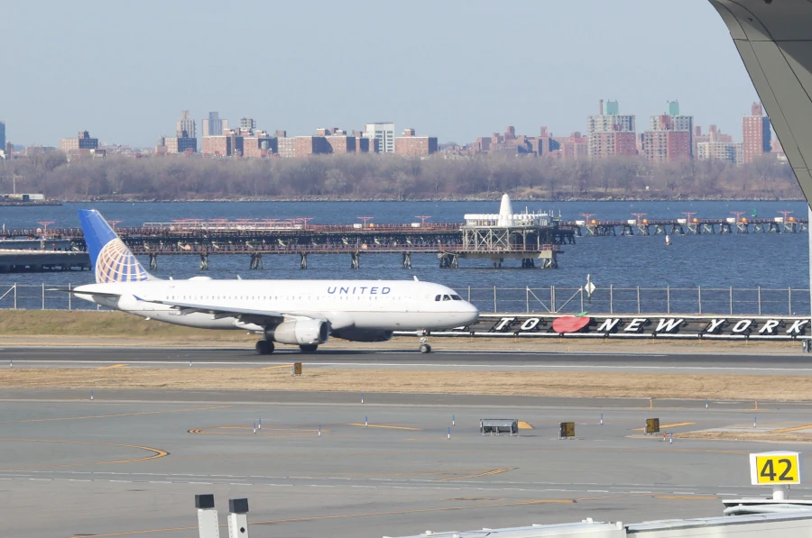 LGA Airport has a perimeter rule that prohibits all flights of more than 1,500 miles.